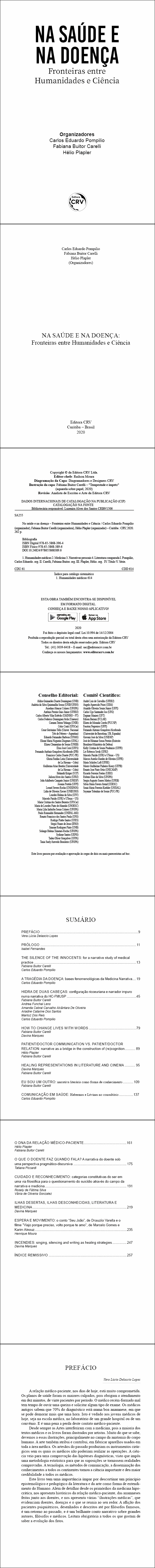 NA SAÚDE E NA DOENÇA:<br> Fronteiras entre Humanidades e Ciência