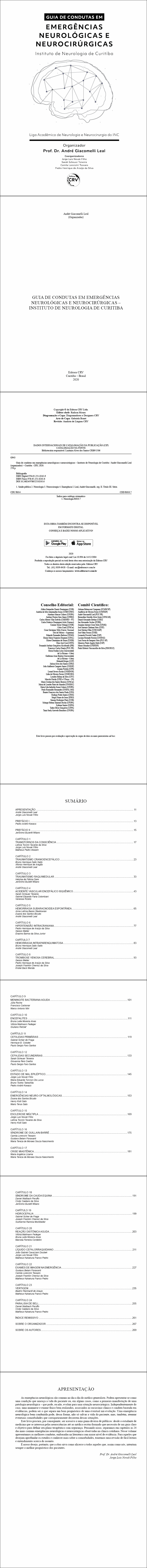 GUIA DE CONDUTAS EM EMERGÊNCIAS NEUROLÓGICAS E NEUROCIRÚRGICAS – INSTITUTO DE NEUROLOGIA DE CURITIBA