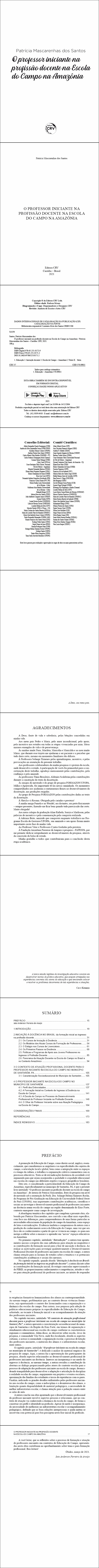 O PROFESSOR INICIANTE NA PROFISSÃO DOCENTE NA ESCOLA DO CAMPO NA AMAZÔNIA