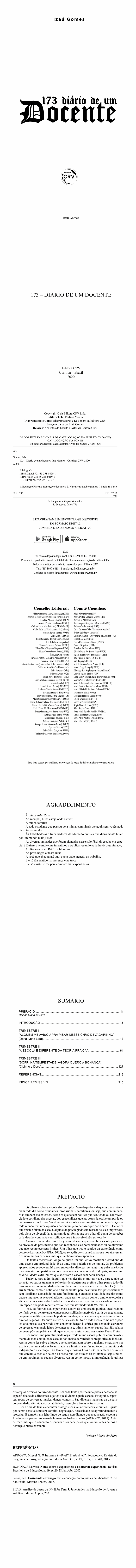 173 – DIÁRIO DE UM DOCENTE
