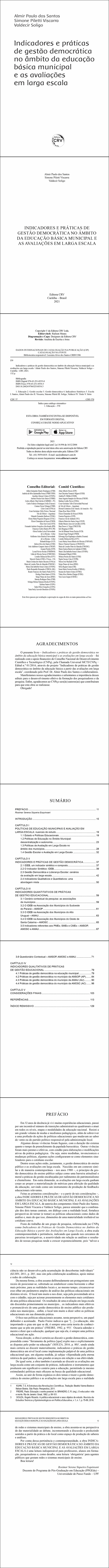 INDICADORES E PRÁTICAS DE GESTÃO DEMOCRÁTICA NO ÂMBITO DA EDUCAÇÃO BÁSICA MUNICIPAL E AS AVALIAÇÕES EM LARGA ESCALA