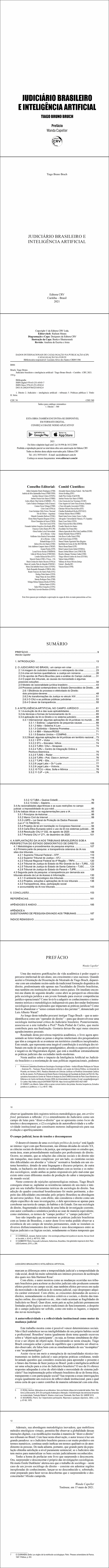 JUDICIÁRIO BRASILEIRO E INTELIGÊNCIA ARTIFICIAL