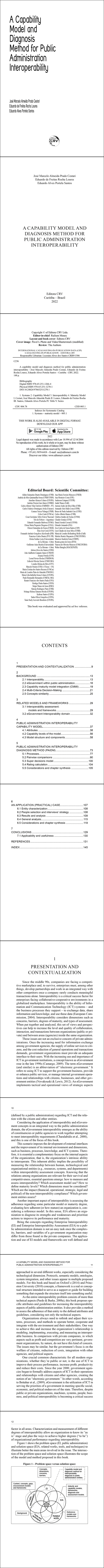 A CAPABILITY MODEL AND DIAGNOSIS METHOD FOR PUBLIC ADMINISTRATION INTEROPERABILITY