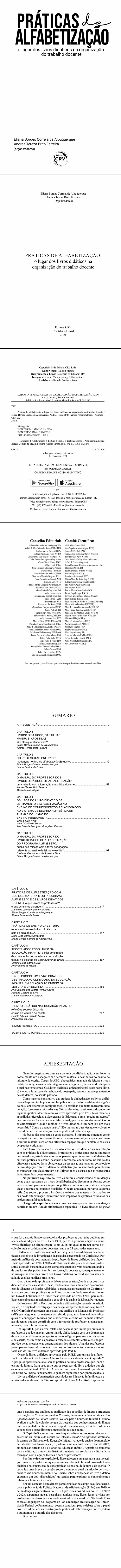 PRÁTICAS DE ALFABETIZAÇÃO: <br>o lugar dos livros didáticos na organização do trabalho docente