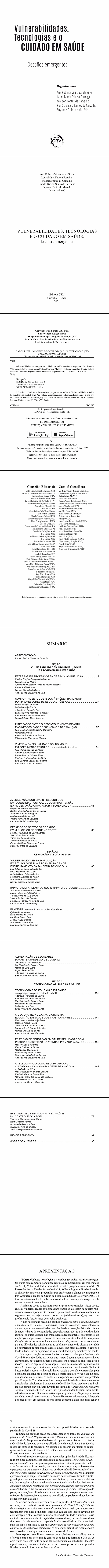 VULNERABILIDADES, TECNOLOGIAS E O CUIDADO EM SAÚDE: <br>desafios emergentes