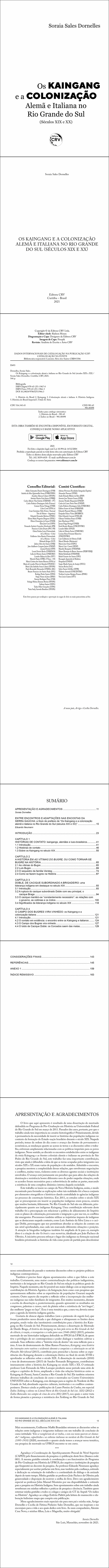 OS KAINGANG E A COLONIZAÇÃO ALEMÃ E ITALIANA NO RIO GRANDE DO SUL (SÉCULOS XIX E XX)