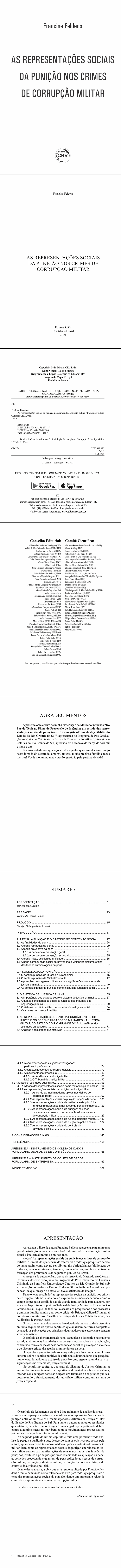 AS REPRESENTAÇÕES SOCIAIS DA PUNIÇÃO NOS CRIMES DE CORRUPÇÃO MILITAR