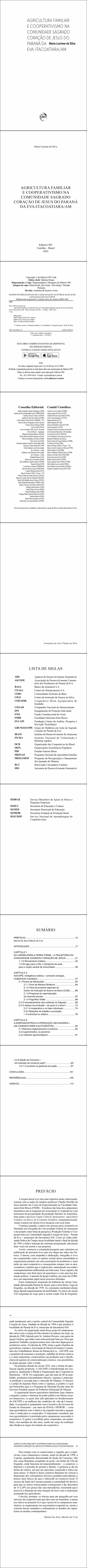 AGRICULTURA FAMILIAR E COOPERATIVISMO NA COMUNIDADE SAGRADO CORAÇÃO DE JESUS DO PARANÁ DA EVA-ITACOATIARA/AM