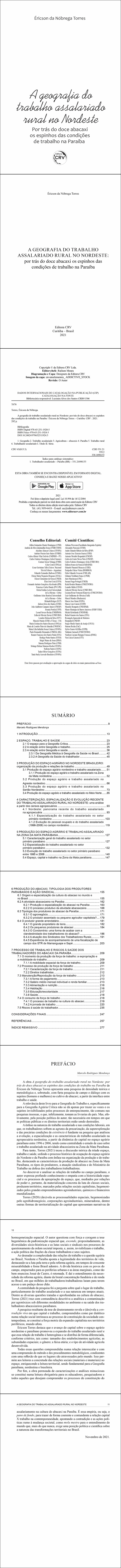 A GEOGRAFIA DO TRABALHO ASSALARIADO RURAL NO NORDESTE:<br> por trás do doce abacaxi os espinhos das condições de trabalho na Paraíba