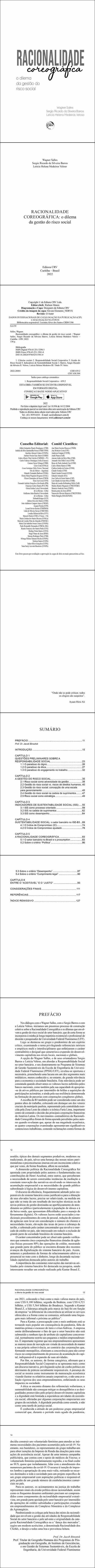 RACIONALIDADE COREOGRÁFICA: <br>o dilema da gestão do risco social