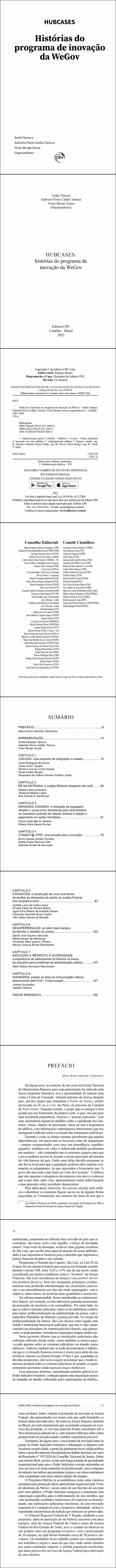 HUBCASES:<br> histórias do programa de inovação da WeGov