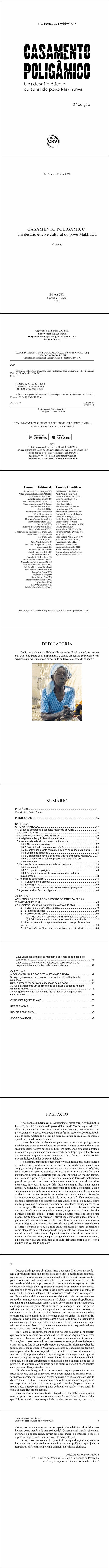 CASAMENTO POLIGÂMICO:<br> um desafio ético e cultural do povo Makhuwa<br> 2ª edição