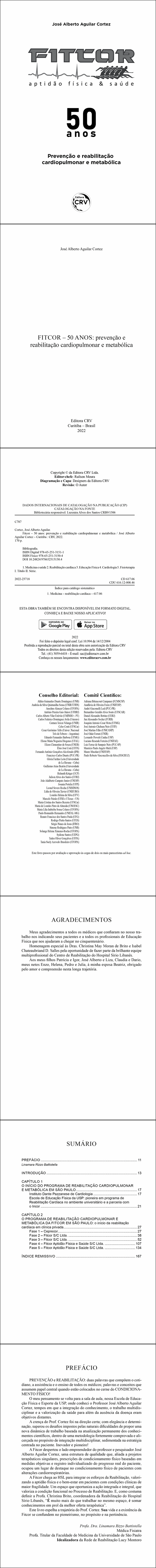 FITCOR – 50 ANOS:<br> prevenção e reabilitação cardiopulmonar e metabólica