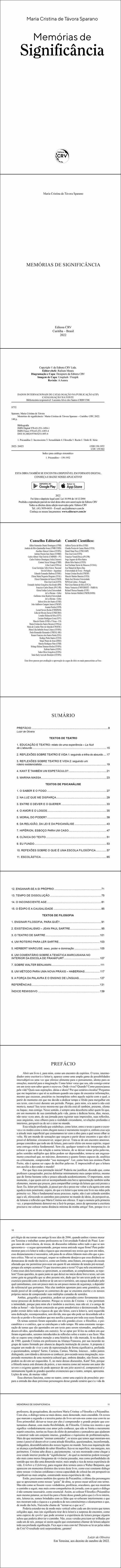 MEMÓRIAS DE SIGNIFICÂNCIA