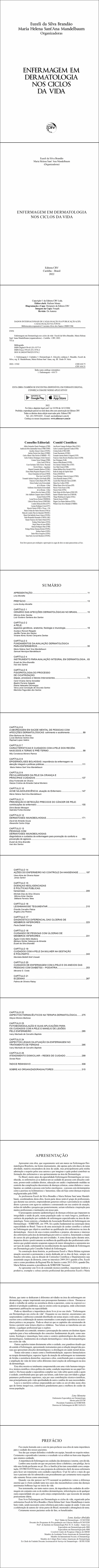 ENFERMAGEM EM DERMATOLOGIA NOS CICLOS DA VIDA