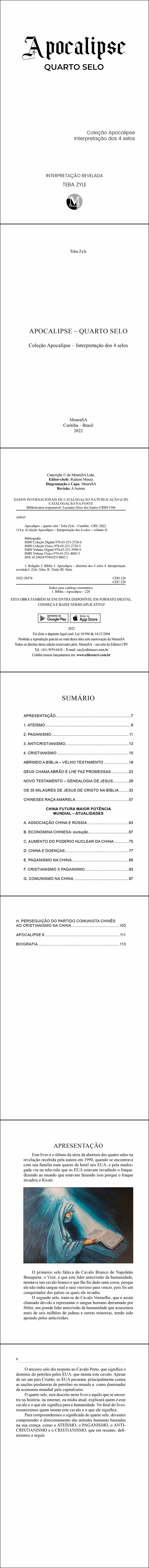 APOCALIPSE – QUARTO SELO<br> Coleção Apocalipse – Interpretação dos 4 selos