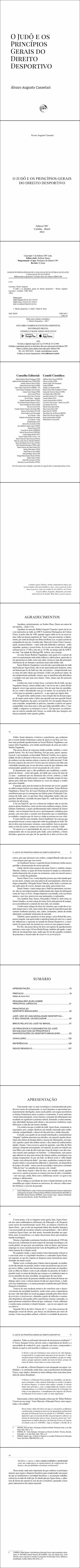 O JUDÔ E OS PRINCÍPIOS GERAIS DO DIREITO DESPORTIVO