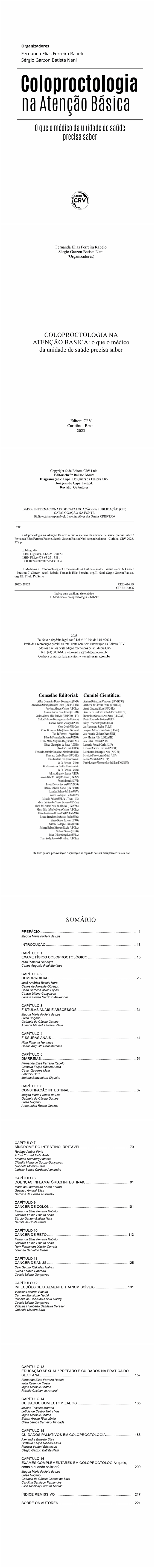 COLOPROCTOLOGIA NA ATENÇÃO BÁSICA<br>o que o médico da unidade de saúde precisa saber