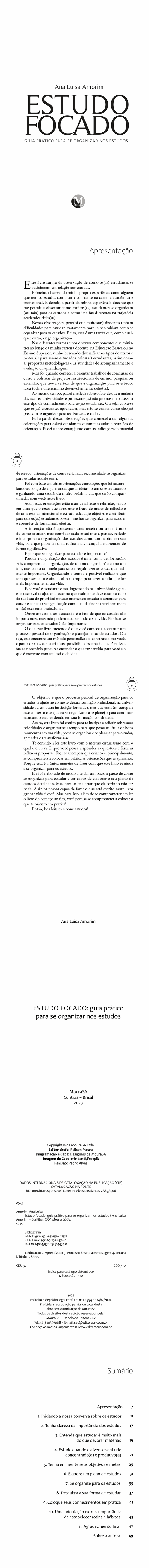 ESTUDO FOCADO <br> GUIA PRÁTICO PARA SE ORGANIZAR NOS ESTUDOS